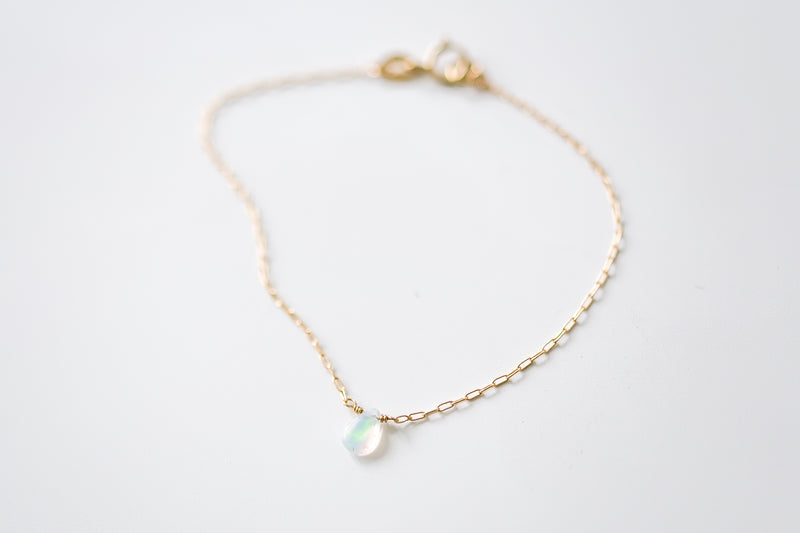 Opal Drop Bracelet